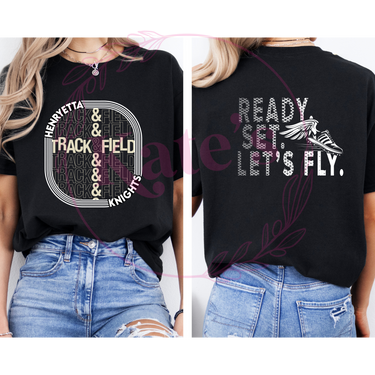 Henryetta HIGH SCHOOL Track & Field Shirts